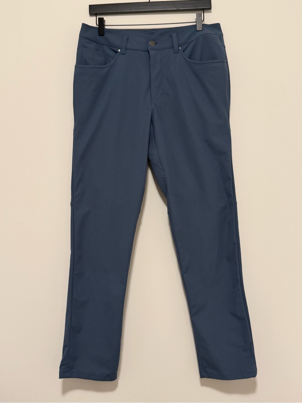 Lululemon Size 32 Iron Blue ABC Classic Fit Pants Warpstreme Office Travel